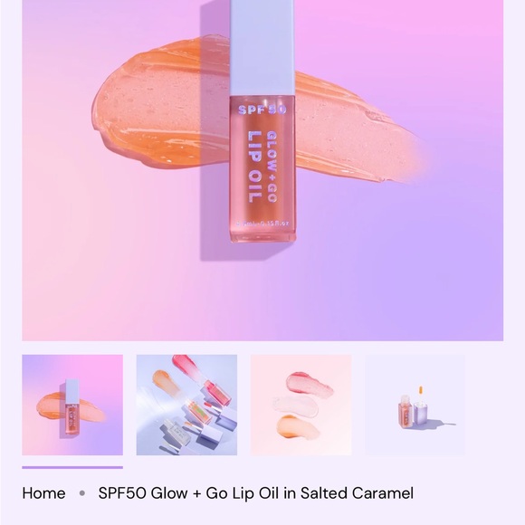 Naked Sundays SPF 50 Glow and Go Lip Oil - Picture 1 of 3